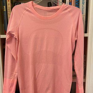 Swiftly Tech Long Sleeve Shirt 2.0 size 6 Coral